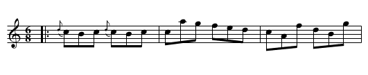 Jay's Frolick. JJo8.085 - staff notation