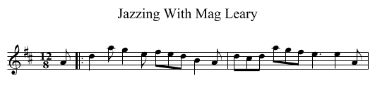 Jazzing With Mag Leary - staff notation