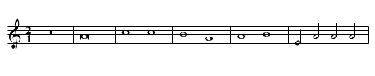 Je ne me puis tenir d'aimer - staff notation