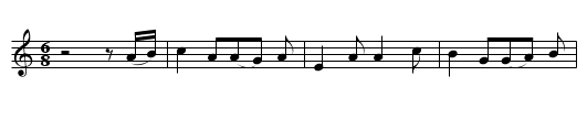 Jefferson and Liberty - staff notation
