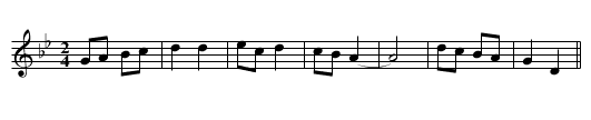 Jelipak to pravda - staff notation
