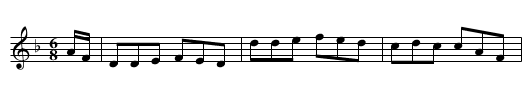 Jem the Miller - staff notation