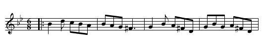 Jemmy Jigger - staff notation