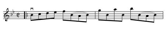 JENKINS' HORNPIPE - staff notation
