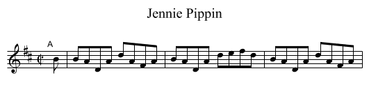 Jennie Pippin - staff notation
