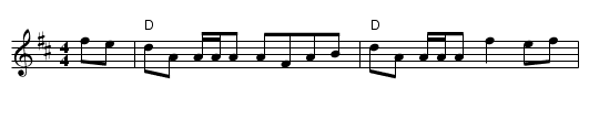 Jenny Dang the Weaver - staff notation
