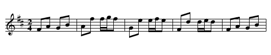 Jenny Lind Polka. GHW.007 - staff notation