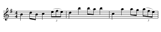 JENNY LIND - staff notation