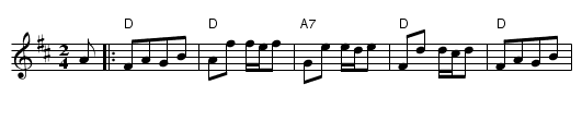 Jenny Lind - staff notation