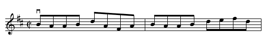 Jenny Nettle's Fancy -- Reel - staff notation