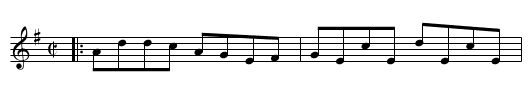 Jenny Picking Cockles - staff notation