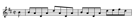 Jenny Pippin       (reel)   1322 - staff notation