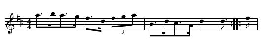 Jenny's Baubee - staff notation