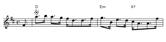 Jenny's Bawbee - staff notation
