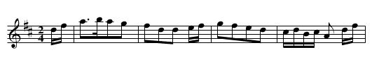Jenny's Bawbee,aka. Dal.081 - staff notation