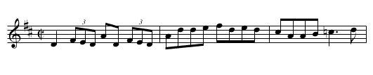 Jenny's Wedding - staff notation