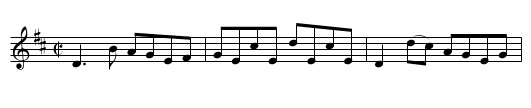 Jenny's Welcome To Charley (reel) 1456 - staff notation