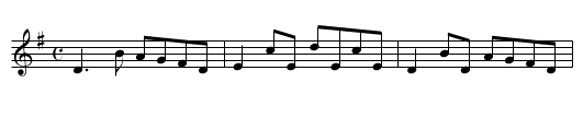 Jenny's Welcome to Charlie - staff notation