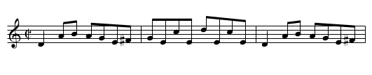 Jenny's Welcome to Charlie - staff notation