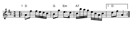Jensukkudansen - canonic shottish - staff notation