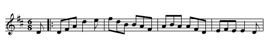 Jerry's Beaver Hat - staff notation