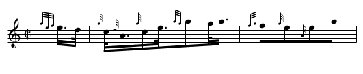 Jessie Chisholm  CYMRU - staff notation