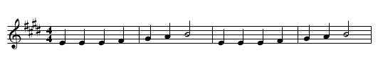 Jesus, Jesus, Rest your Head - staff notation