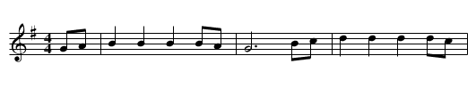 Jetzt muá ich in den Krieg (4-31), S. 44 - staff notation