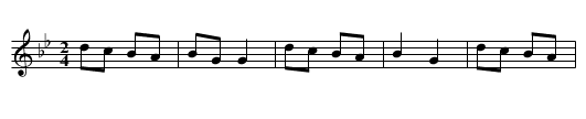 Jew's Restoration, The - staff notation