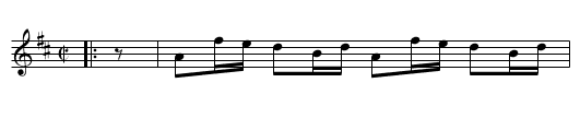 J.Forster Esq'rs Favourite. RH.489 - staff notation