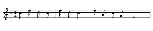 Jiefu huan xiaoyi - staff notation