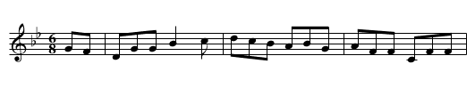 Jig [18] - staff notation