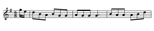 Jig [34] - staff notation