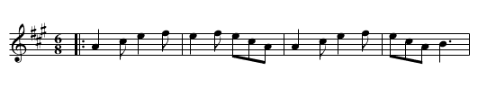 Jig Kerr's First #1 - staff notation