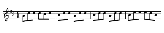 Jig of Slurs, The - staff notation