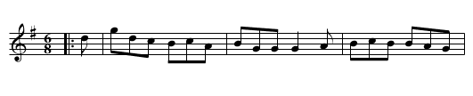 Jig - staff notation