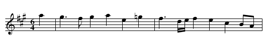 Jigg, The - staff notation