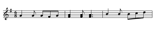 Jigg.  TJD.35 - staff notation