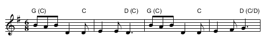 Jigs 9 - Spirit of the Dance [2] - staff notation