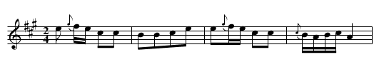 Jim Along Josey - staff notation