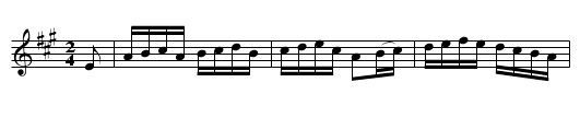 Jim Boulton's Fancy  (hornpipe) 1756 - staff notation