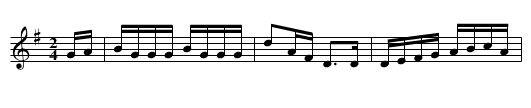 Jim Brown - staff notation