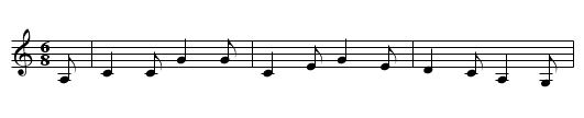 Jim Jones - staff notation