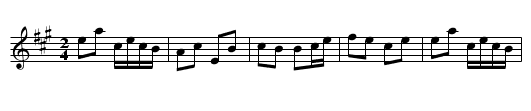 Jim Keefe's Polka - staff notation