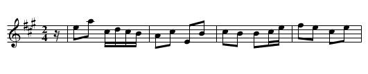 Jim Keefe's - staff notation
