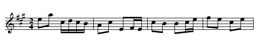 Jim Keeffe's - staff notation