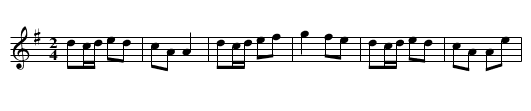 Jim Keeffe's - staff notation