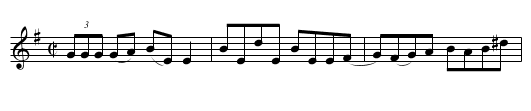 Jim Kennedy's Favorite (reel) 1296 - staff notation