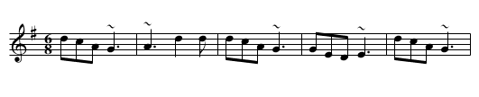 Jim Neary's - staff notation