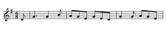 Jim Ward's Jig - staff notation